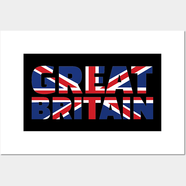 Great Britain flag Wall Art by Designzz